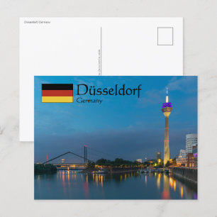 Carte Postale Dusseldorf Allemagne