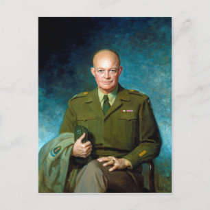 Carte Postale Dwight D. Eisenhower par Thomas Edgar Stephens 194