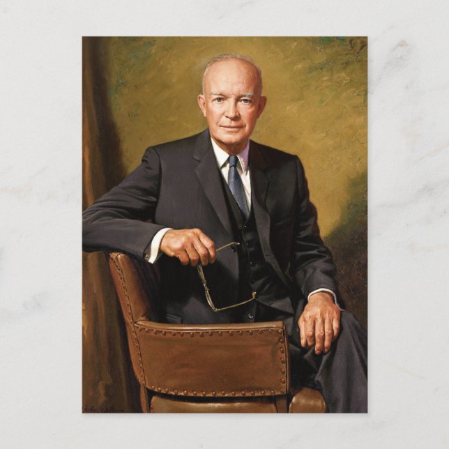 Carte Postale Dwight David Eisenhower (Devant)
