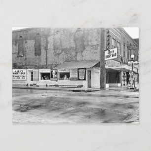 Carte Postale Dyersburg Tennessee Reeds Dairy Bar