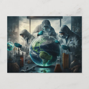 Carte Postale Dystopian World Experiment - Concept Art - Imagina