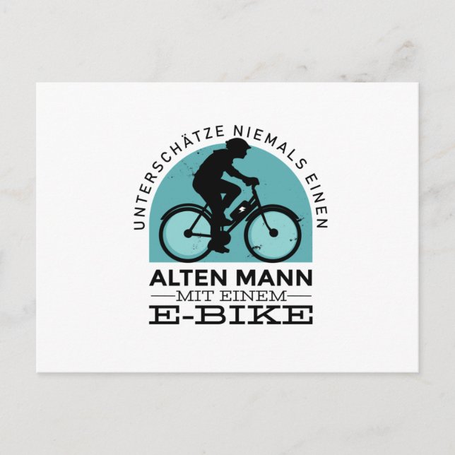 Carte Postale E-bike (Devant)