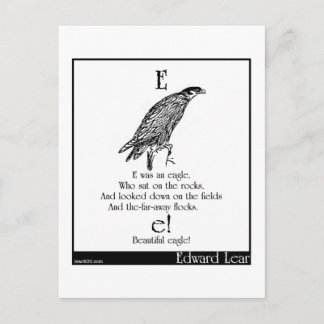Carte Postale E était un aigle