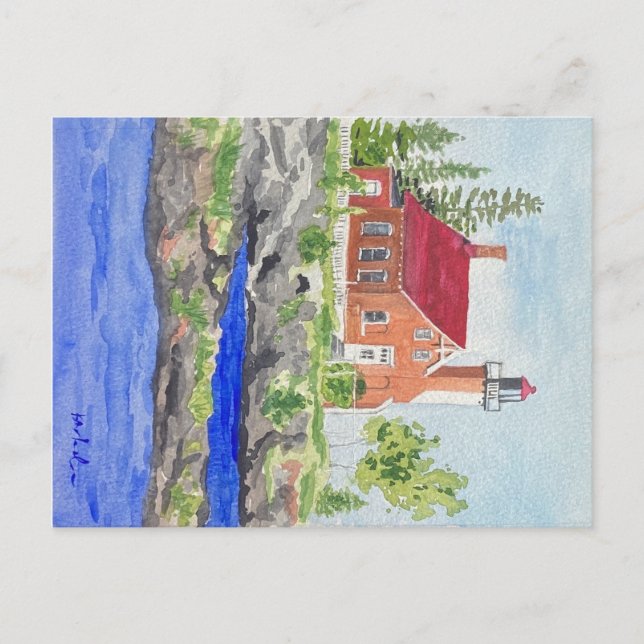 Carte postale Eagle Harbour Lighthouse (Devant)