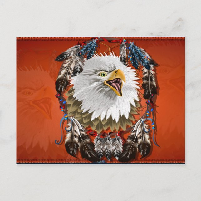 Carte postale EagleDreamcatcher (Devant)