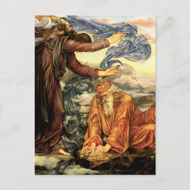 Carte Postale Earthbound par Evelyn De Morgan, Art victorien (Devant)