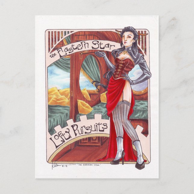 Carte postale Eastern Star (Devant)