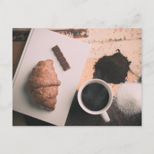 Carte Postale Eatables on a table