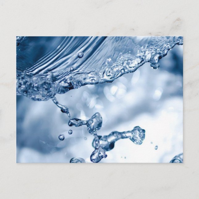 Carte Postale Eau (Devant)