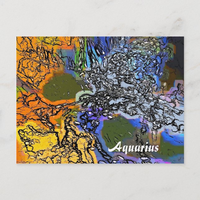 CARTE POSTALE EAU (Devant)