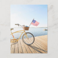 Eau | Bicyclette au bord du lac