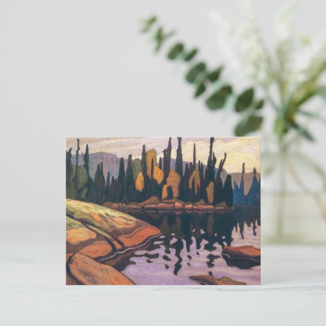 Carte Postale Eau Chatoyante | Lawrence Harris | (Debout devant)