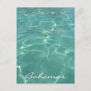 Carte Postale eau cristalline de bahamas
