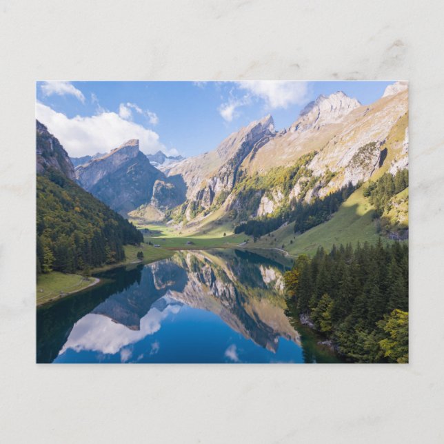 Carte Postale Eau | Lac Alpsee Suisse (Devant)