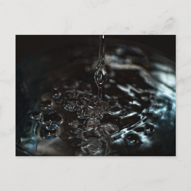 Carte Postale Eau noire (Devant)