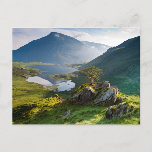 Carte Postale Eau | Pen yr Ole Wen Lake Idwal Snowdonia Park (Devant)