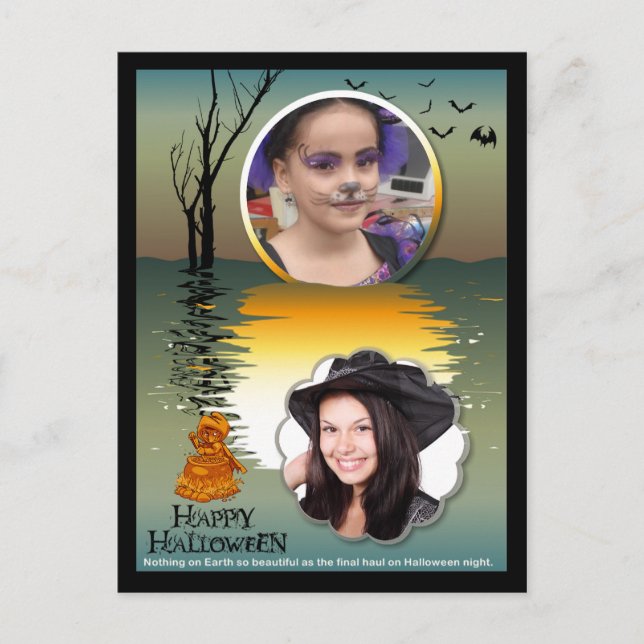 Carte Postale Eau, Souris, Cauldron, Photo Ajouter aux cadres (Devant)