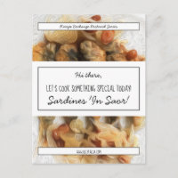 Échange de recettes personnalisées en noir Script 