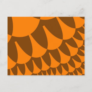 Carte Postale Échelles marron et orange