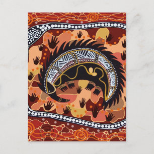 Carte Postale Echidna du désert