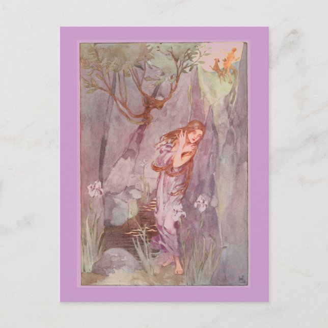 Carte Postale Echo & Narcisse de Stratton (Devant)