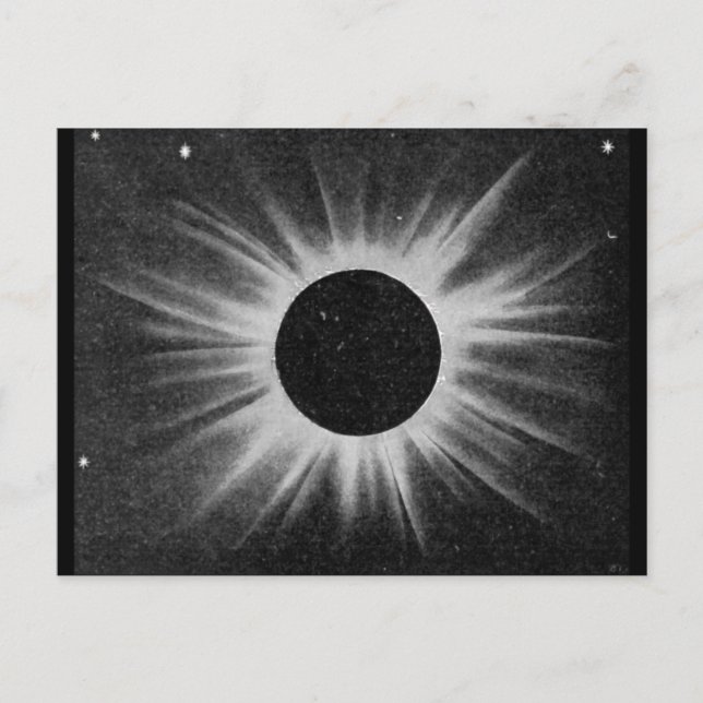 Carte Postale Éclipse (Devant)