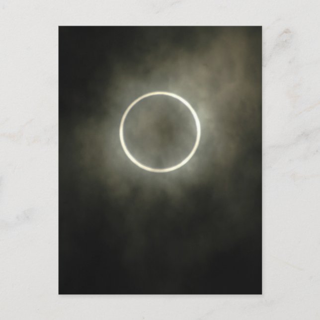 Carte Postale Éclipse solaire (Devant)