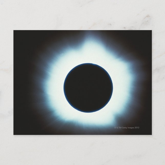 Carte Postale Éclipse solaire (Devant)