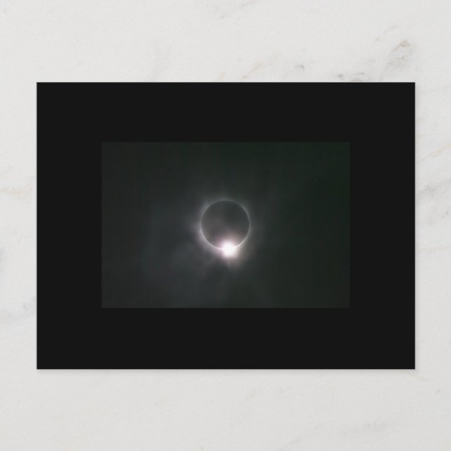Carte Postale Éclipse solaire (Devant)