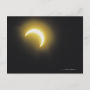 Carte Postale éclipse solaire