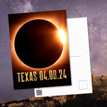 Éclipse totale Texas 2024 Éclipse solaire de total