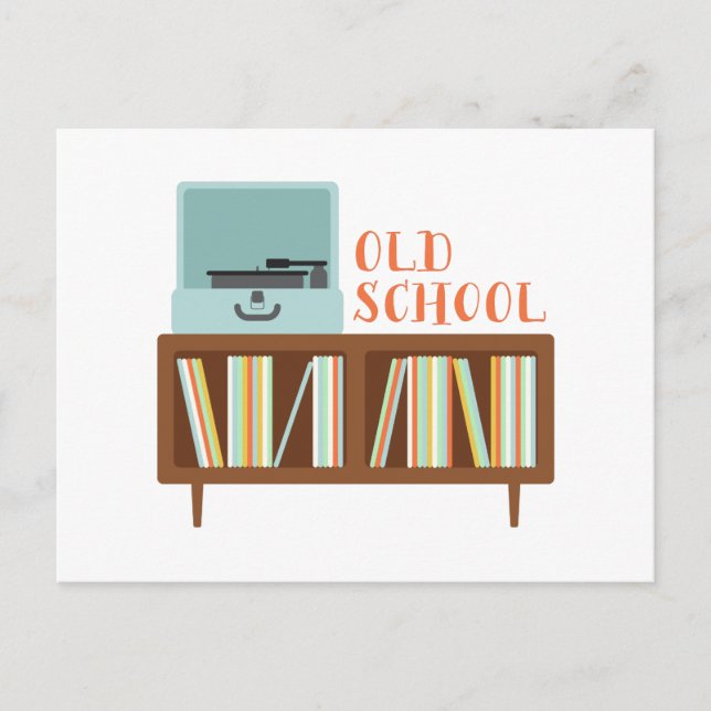 Carte Postale École ancienne (Devant)