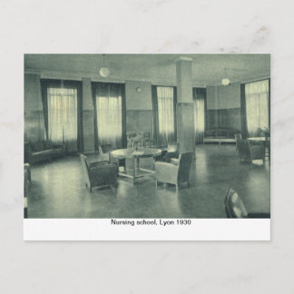 Carte Postale École d'infirmières, Lyon 1930