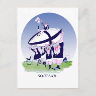Carte Postale écossais, tony fernandes