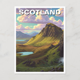 Carte Postale Écosse Scotland Highlands Travel