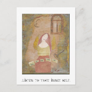 Carte Postale Écouter