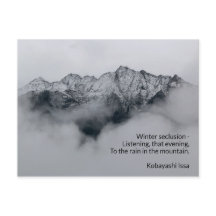 Écouter la poésie de haiku de pluie