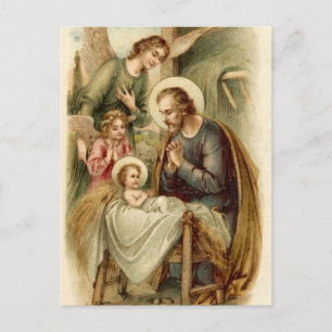 Carte postale (Écriture) : Nativité Saint-Joseph