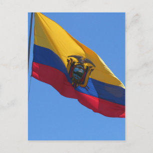 Carte Postale ecuadoriflag