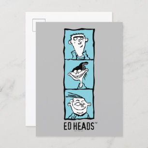 Carte Postale Ed, Edd, n Eddy - Ed Heads