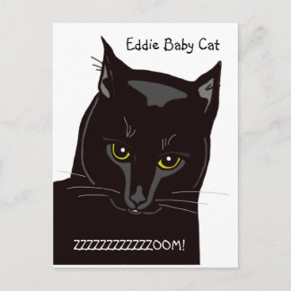 Carte postale Eddie Baby Cat