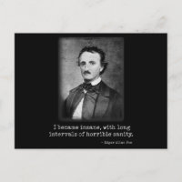 Edgar Allan Poe Je Suis Devenu Un Célèbre Auteur f