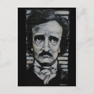 Carte Postale Edgar Allen Poe