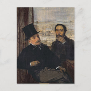 Carte Postale Edgar Degas   Autoportrait de l'Evariste de Valern