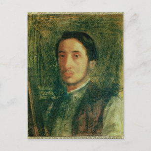 Carte Postale Edgar Degas Autoportrait en tant que jeune homme