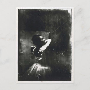 Carte postale Edgar Degas avec danseuse de ballet