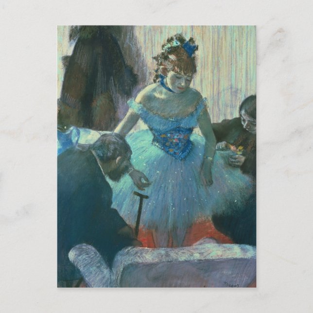 Carte Postale Edgar Degas | Danse dans son dressing (Devant)