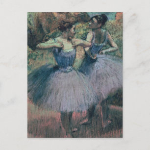 Carte Postale Edgar Degas   Danseurs en Violet