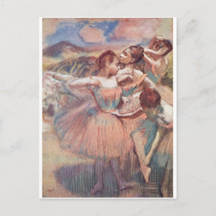 Carte Postale Edgar Degas - Danseuse dans le paysage 1897 Filles
