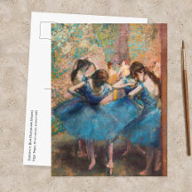 Edgar Degas - Danseuses en bleu